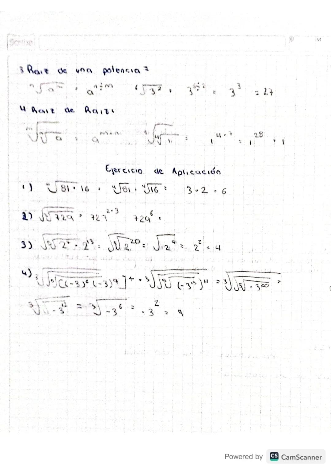 Propiedades en la radicación

1 Raiz de un producto:
$
\sqrt{a.b} = \sqrt{a} \cdot \sqrt{b}
$

$
\sqrt{4 \cdot 36} = \sqrt{4} \cdot \sqrt{36