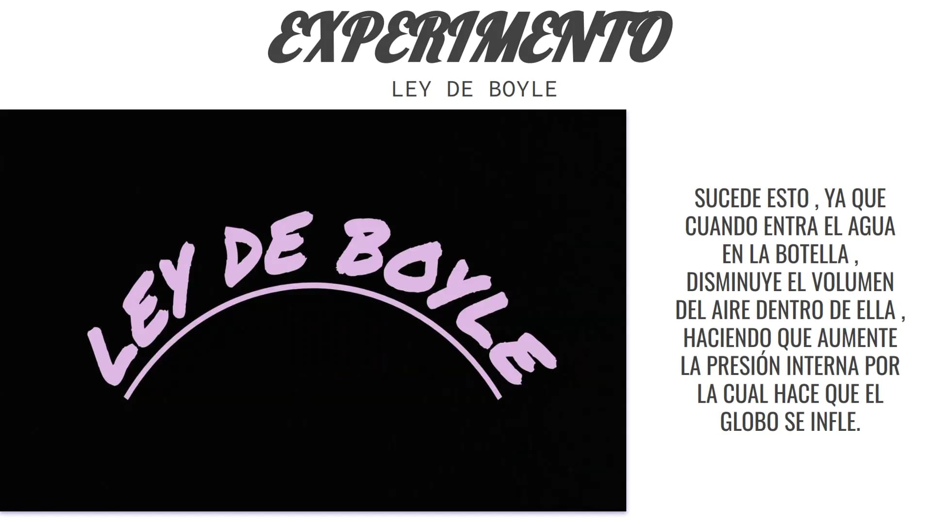 LEYES DE LOS
GASES
Ley de
Gay-Lussac
P₁ P2
P
Ley de Boyle
P₁ V₁ = P₂ V₂
Ley Combinada
de los gases
P₁V₁_P₂V₂
T₁ T₂
T
V
Ley de
Charles
=
V₁ V