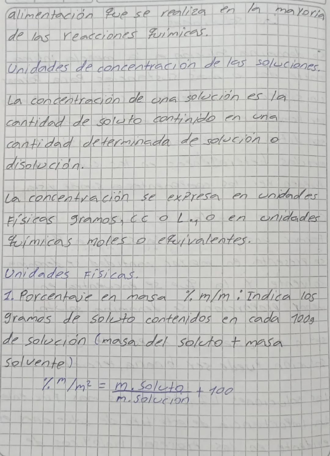 Las soluciones.

Se denomina solución a la mezcla intima
entre dos o más sustancias Para Formar
un sistema Homogéneo. Las mezclas Pueder
ser