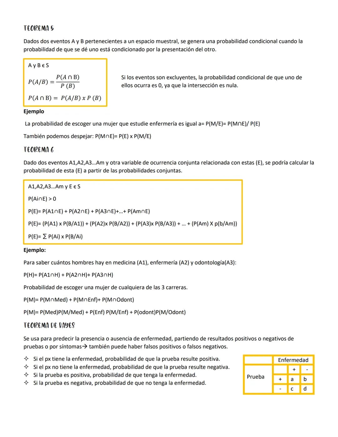 Probabilidad
Fundamento de inferencia estadística.
Se expresa en porcentaje o en decimales→ preferiblemente decimales.
La probabilidad está 