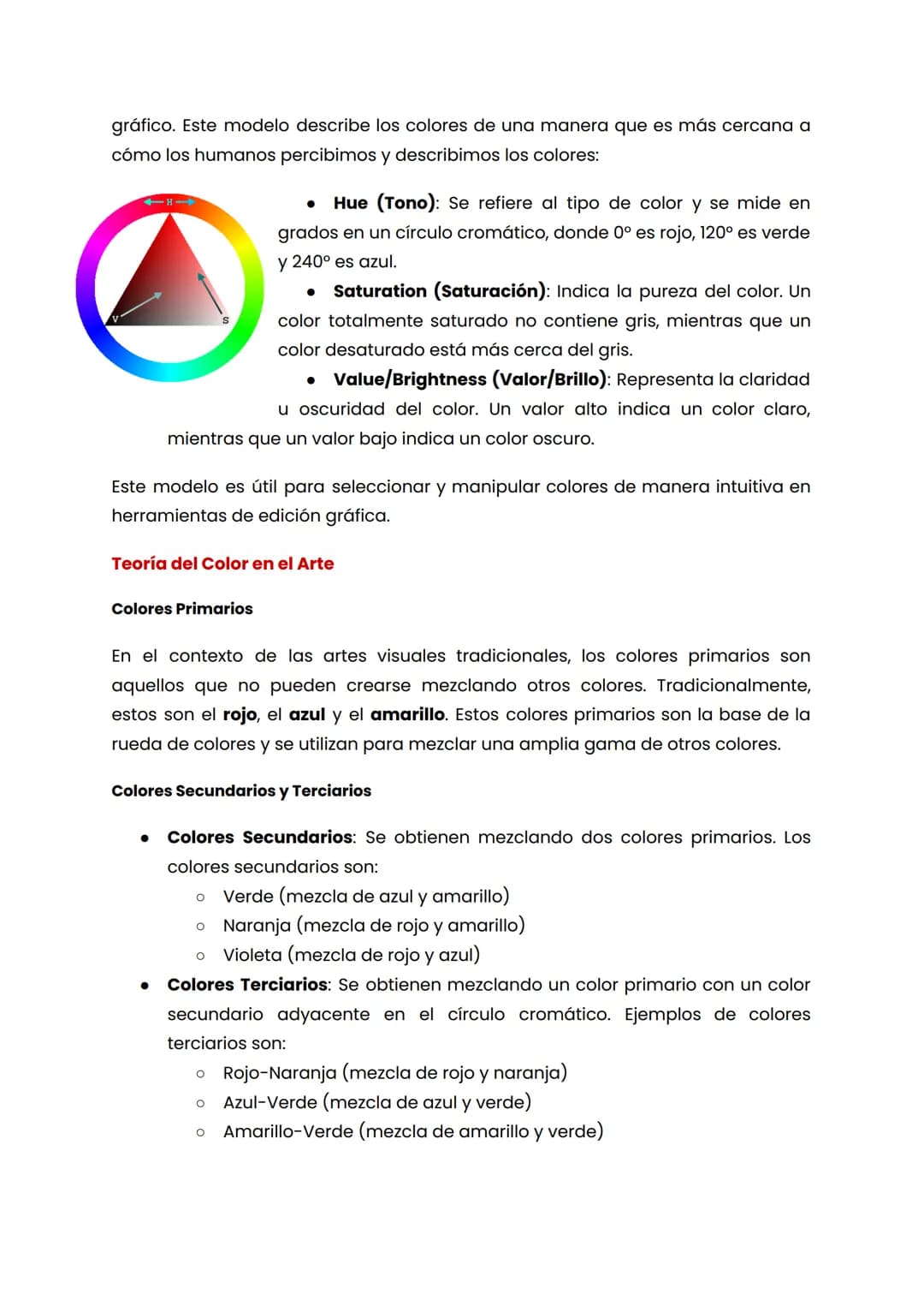TEORIA DEL COLOR
Percepción del Color
El Espectro Visible
El color es una percepción visual causada por la interacción de la luz con los ojo
