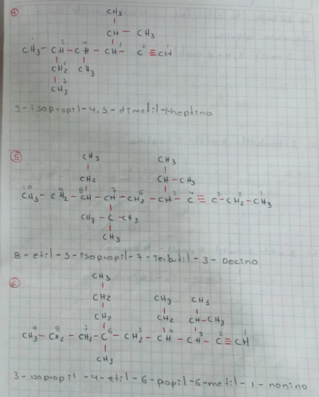 Alquinos
Son hidrocarburos insaturados, que se caracteriza po,
presentar
Lo más
0
más en luces triples entre carbono y
carbono, "Ino".
Satur