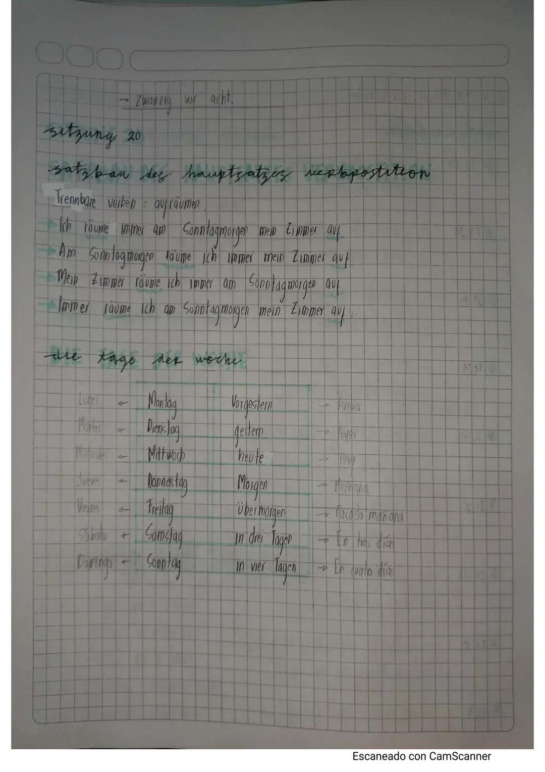 sitzung 19.

die tpenpbapen Merben

trennbare Prafixe ab an, ay, aus, en, fern, mit, nach, vor, weg, zu,
zurück zusammen

nicht trennbare Pr