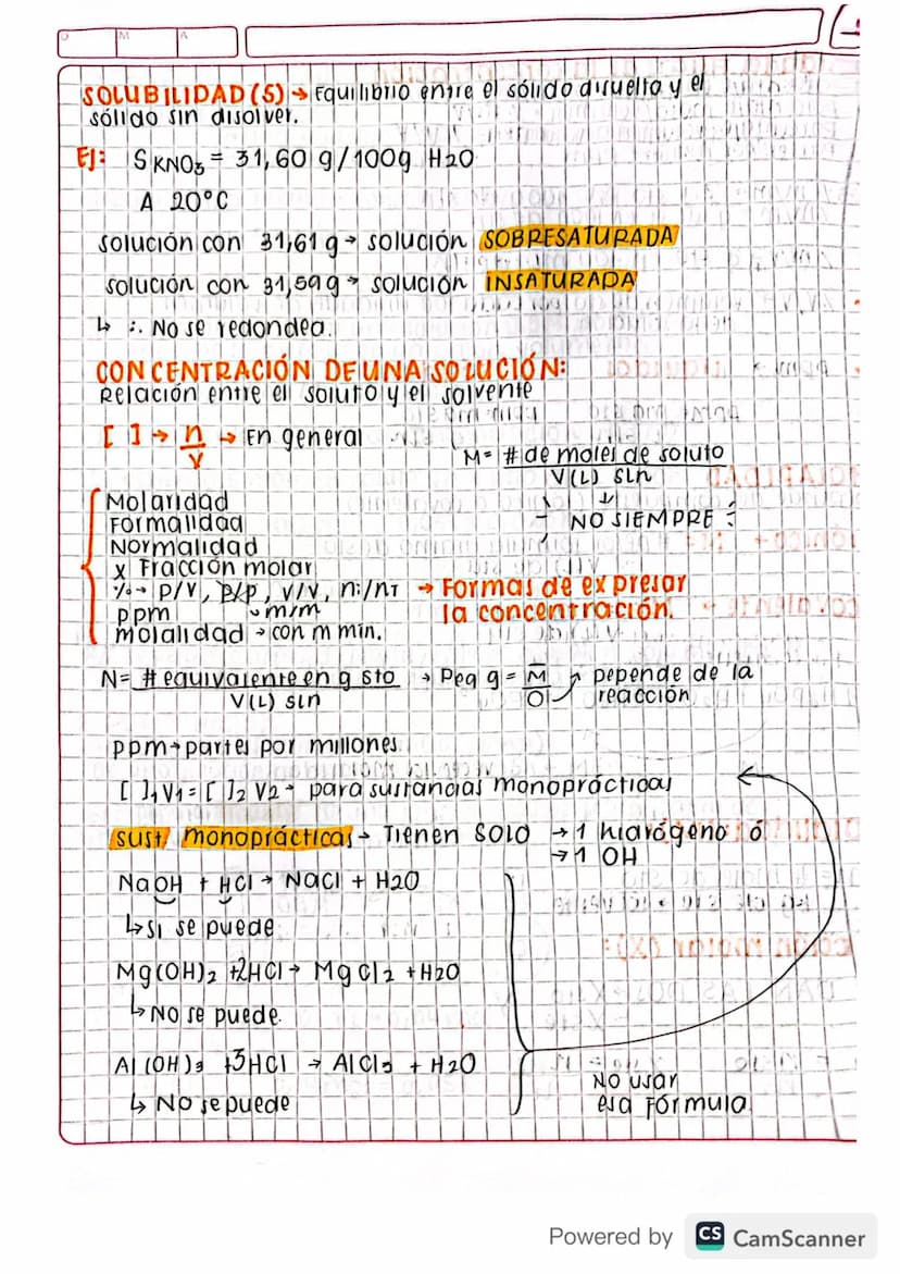 M
nov. 8/2022
soluciones
ciones
Cuando se mezclan/combinan
Solido
Líquido gas
-
+
la combinación de
DEFINICIÓN: in
Es una mezcla "homogénea"