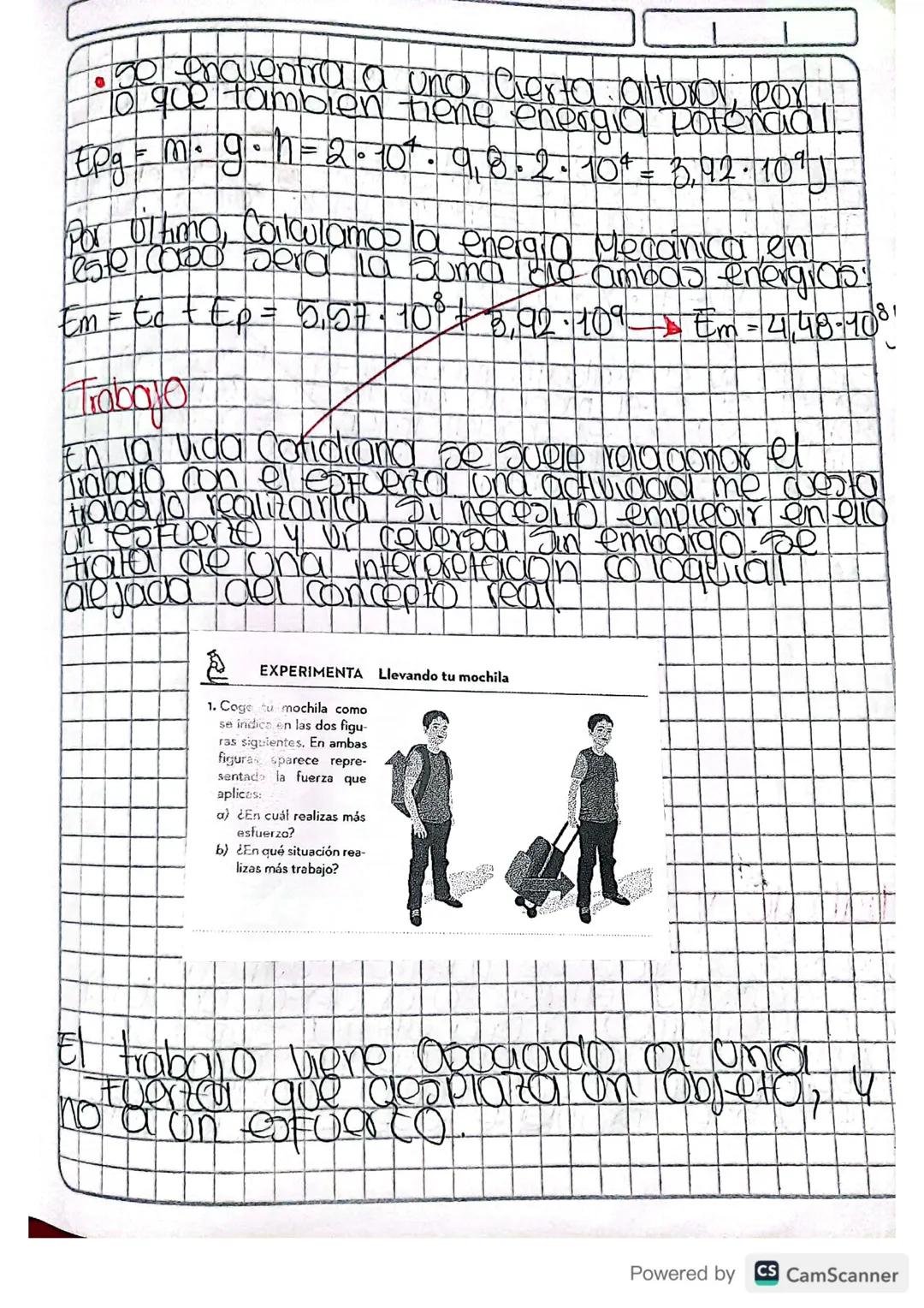 Esc
Energial 16a, one, pot)
to Energia termical electrico, muscular, Potencal
quimica, cinetica, electrica, no dear etc.
to importancia de l