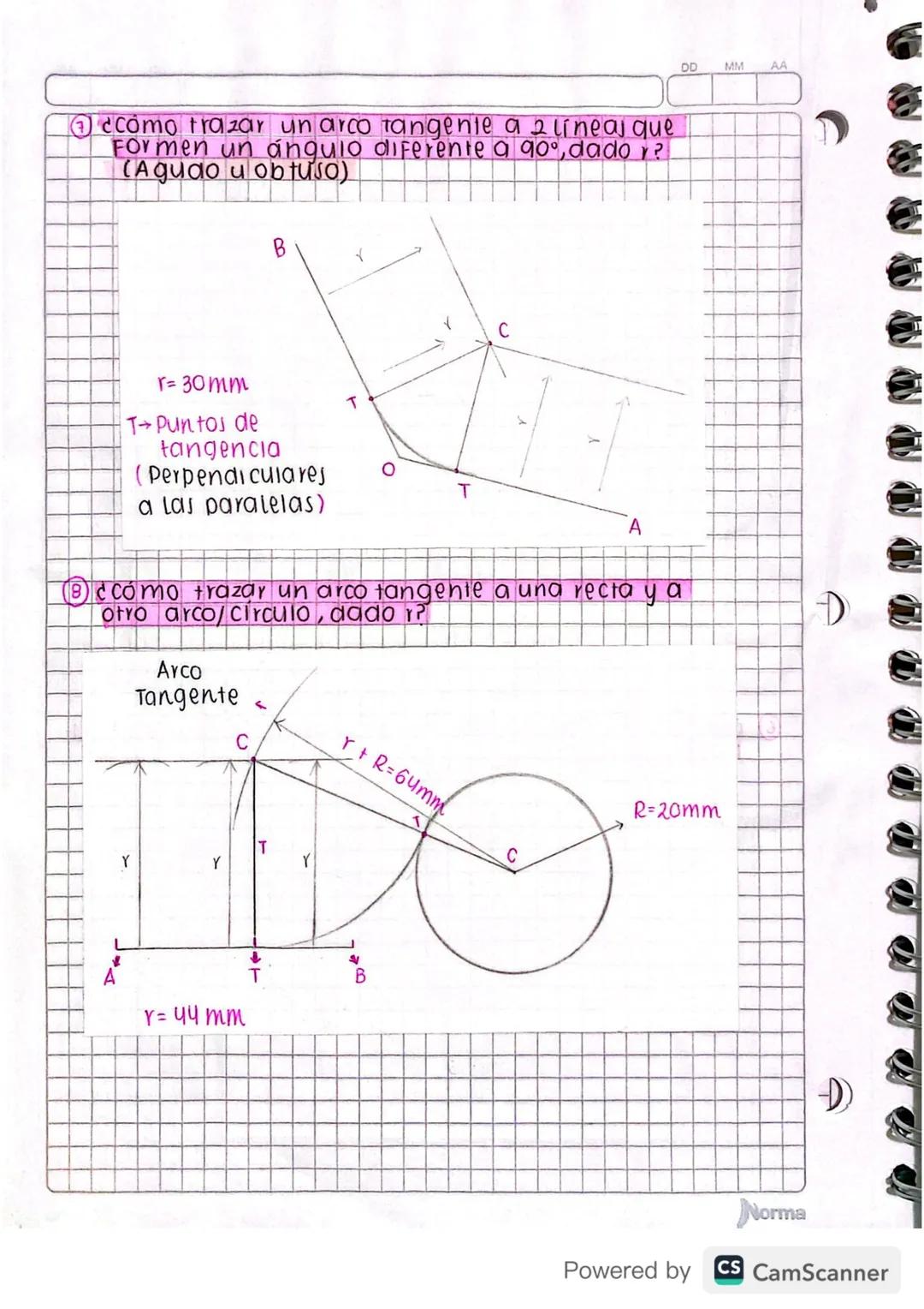 DD MM AA
Febrero 15/2023
# construcciones geométricas
## MÉTODOS DE CONSTRUCCIONES GEOMETRICAS:

① ¿Cómo nallar el punto medio de una línea 