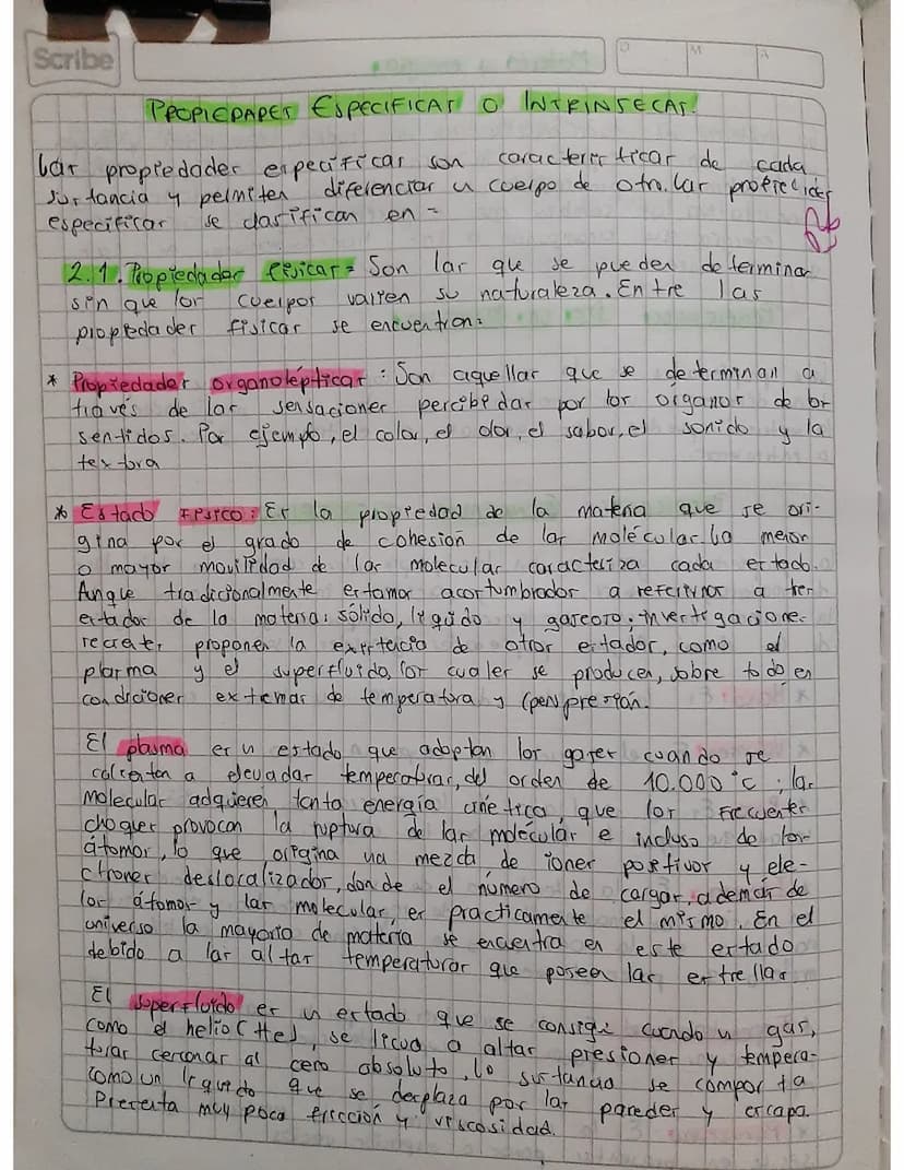 Materra y energía.
Scribe
el
todo aquello que nor rodea, tiene masa
espacio. la quimica
er la ciencia
que
cualitativa
у осира
er tudia
y
la 