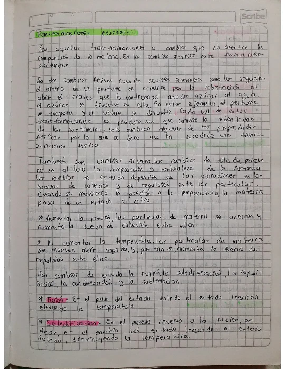 Materra y energía.
Scribe
el
todo aquello que nor rodea, tiene masa
espacio. la quimica
er la ciencia
que
cualitativa
у осира
er tudia
y
la 
