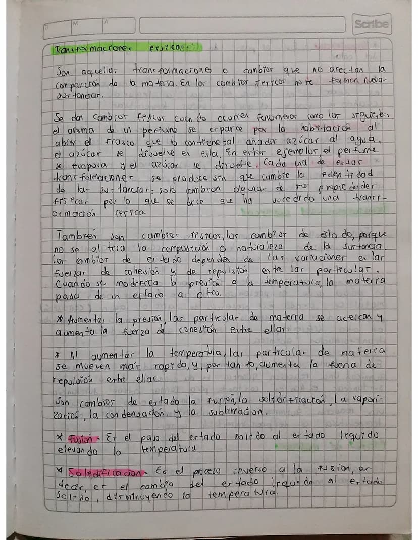 Materra y energía.
Scribe
el
todo aquello que nor rodea, tiene masa
espacio. la quimica
er la ciencia
que
cualitativa
у осира
er tudia
y
la 