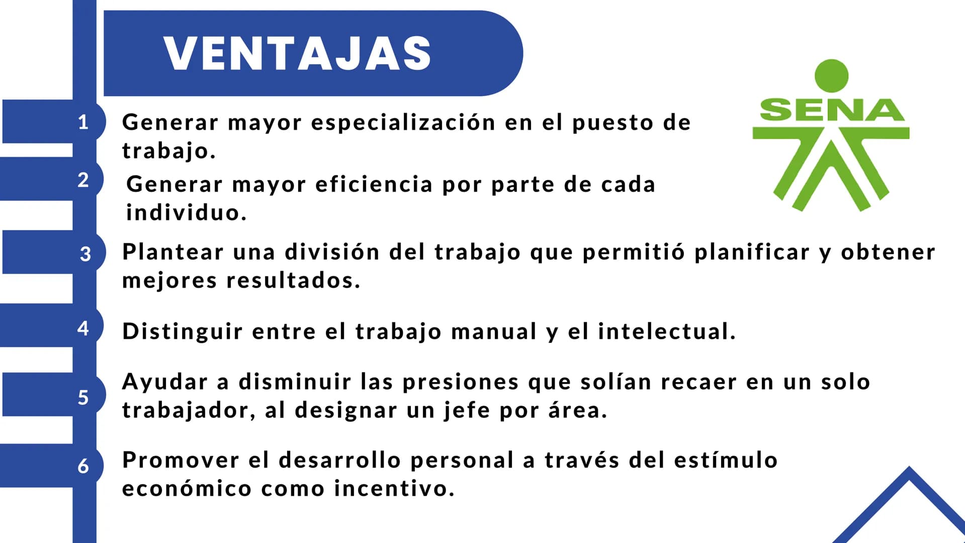 TEORÍA
SENA
A
CIENTÍFICA ADMINISTRATIVA CONTENIDOS
SENA
자
⚫ INTRODUCCIÓN
• BIOGRAFÍA
• ORIGEN
• PRINCIPIOS DE LA TEORÍA
• VENTAJAS Y DESVENT