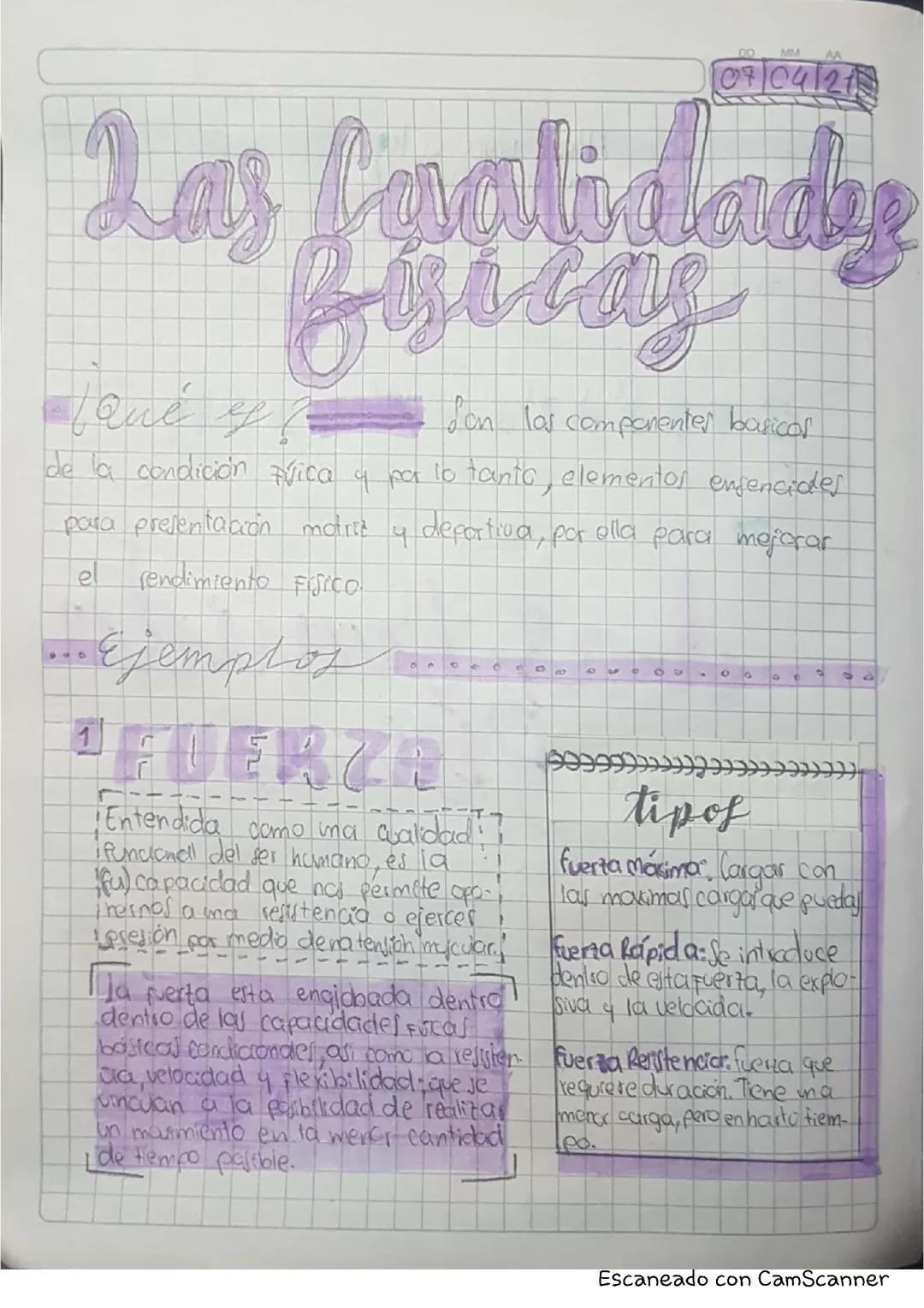 CUALIDADES FÍSICAS 