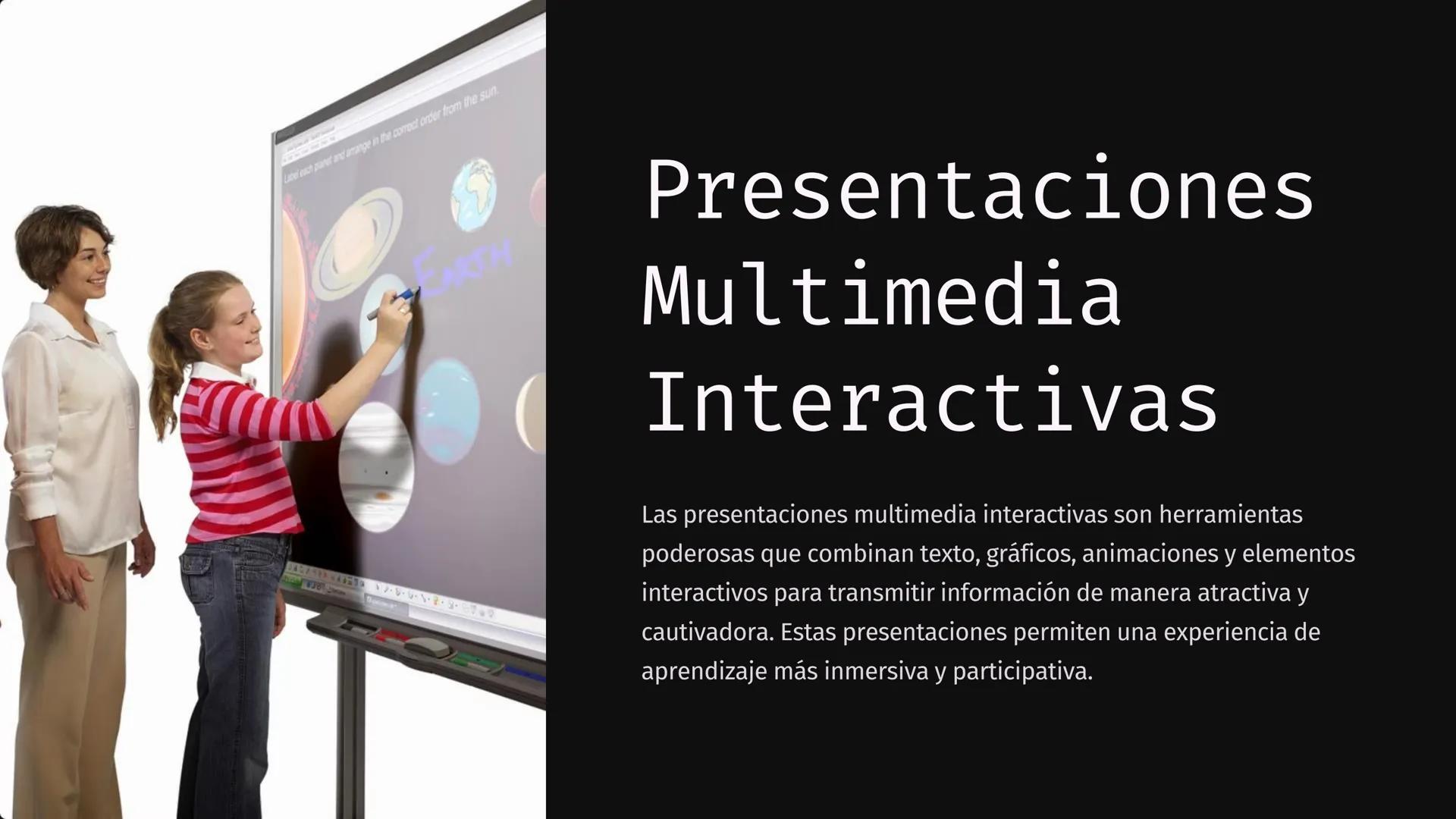 ・・・・・・トウ
Label each planet and arrange in the correct order from the sun.

CARTH

Presentaciones
Multimedia
Interactivas

Las presentaciones