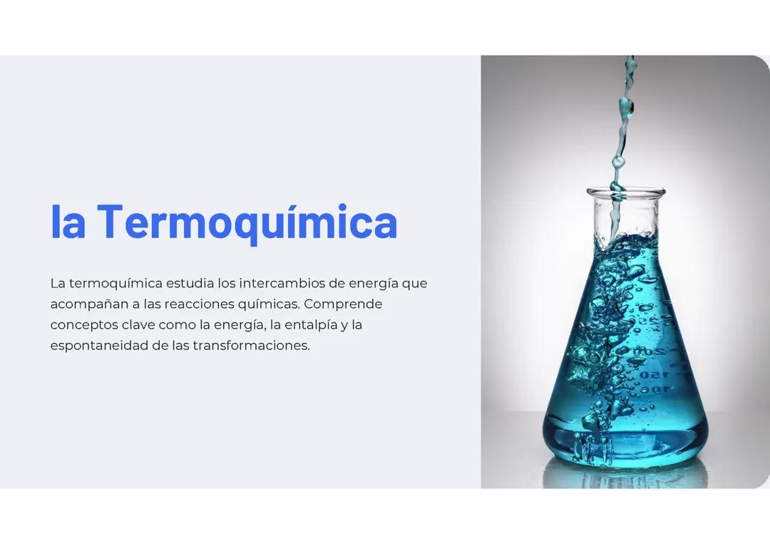 Termoquímica: 