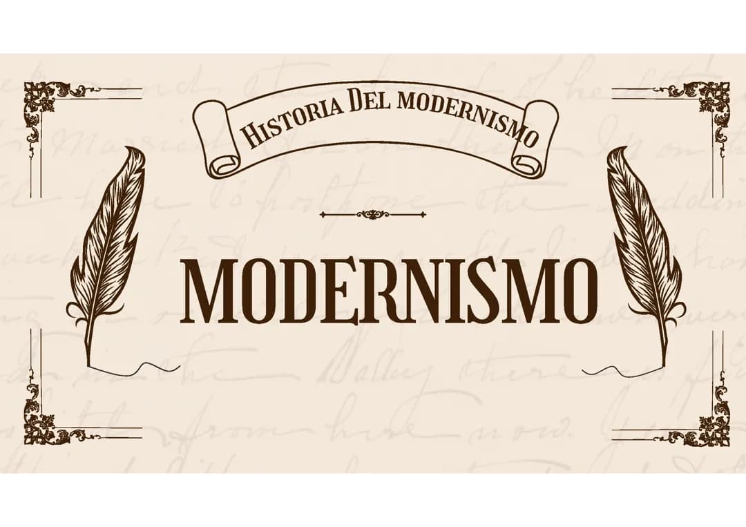 modernismo