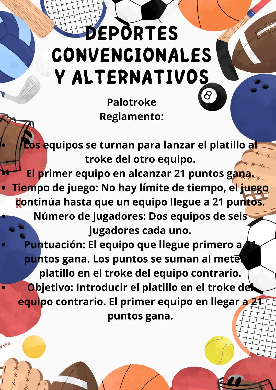 # DEPORTES

# CONVENCIONALES Y

# ALTERNATIVOS

ALESSANDRA CARABALLO

GRADO 10

Convencionales: se conocen.

Alternativos: derivan de los de