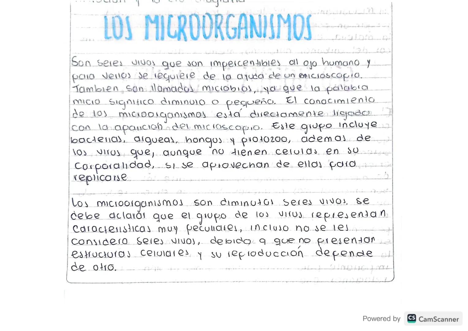LOS MICROORGANISMOS
Son seres vivos que son impercentibles all Ojo
humano y
para verlos se requiere de la ayuda de un microscopio.
Tambien s