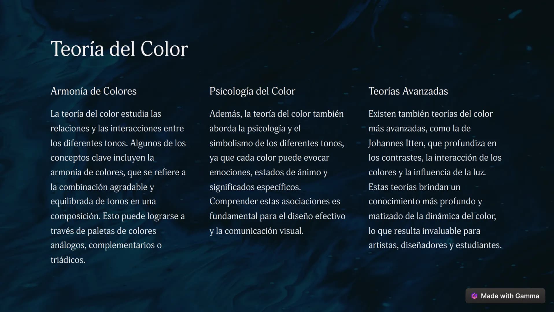 El Círculo Cromático
El círculo cromático es una herramienta visual esencial para comprender y aplicar la teoría del color. Este recurso
grá