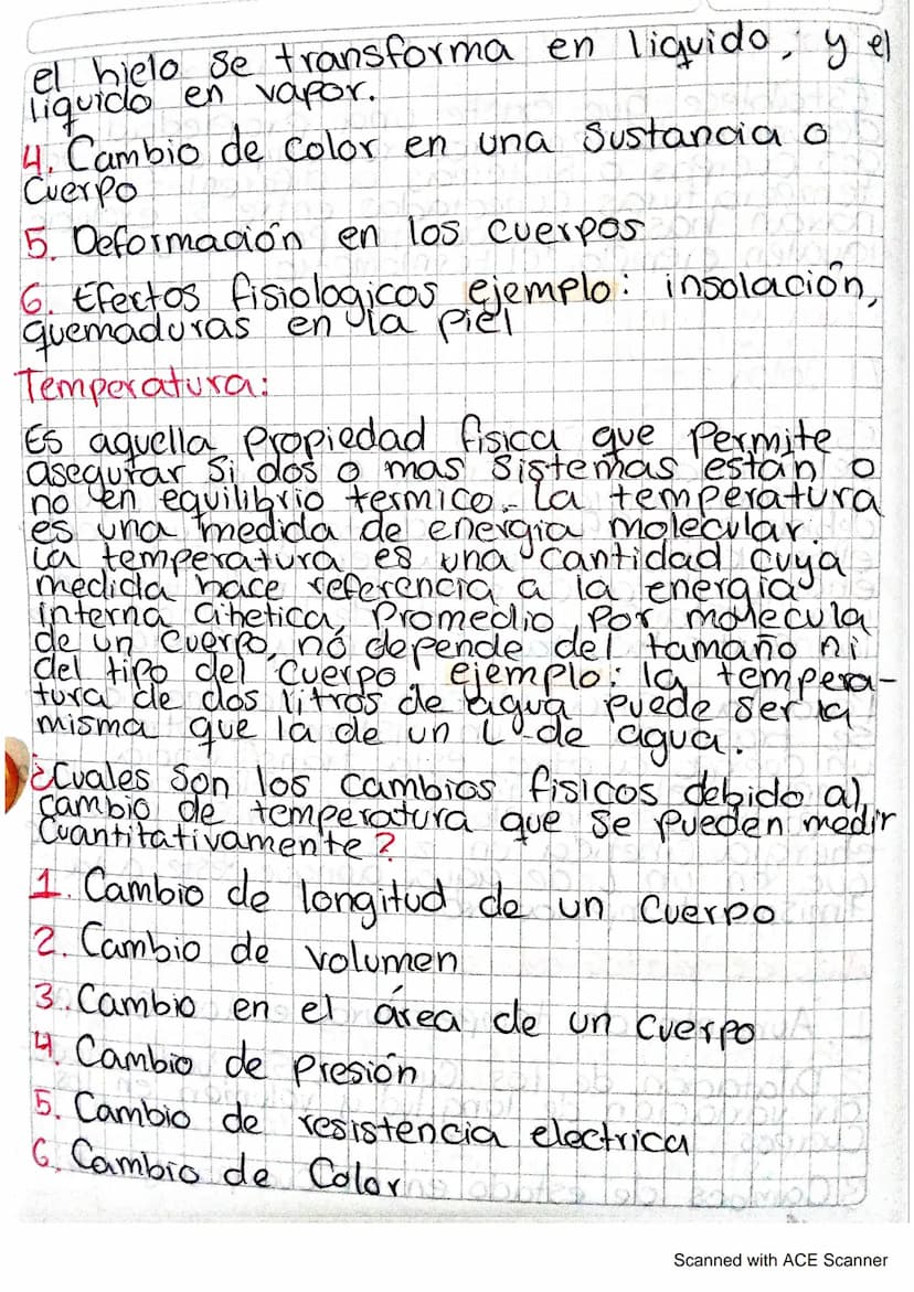 Calor
У
El Calor:
temperatura.
Es aquella propiedad fisica que permite
determinar la energia Cintética que
Intercambian las moleculas de dos
