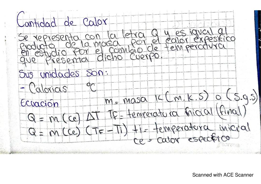 Unidades de Calor y Ejercicios Prácticos