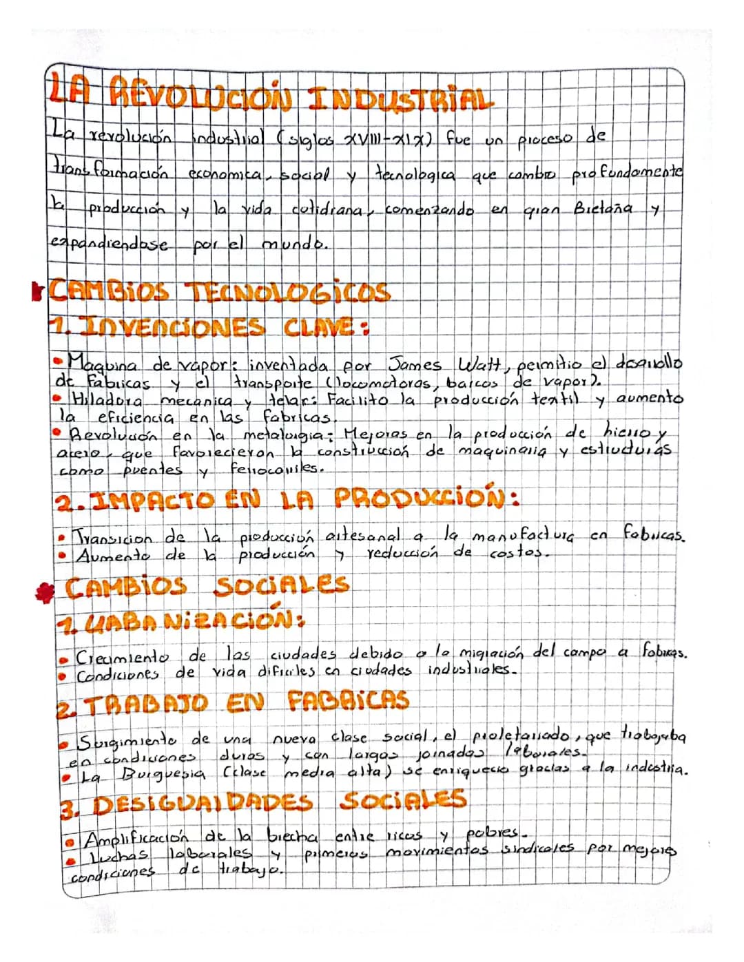 La revolución industrial