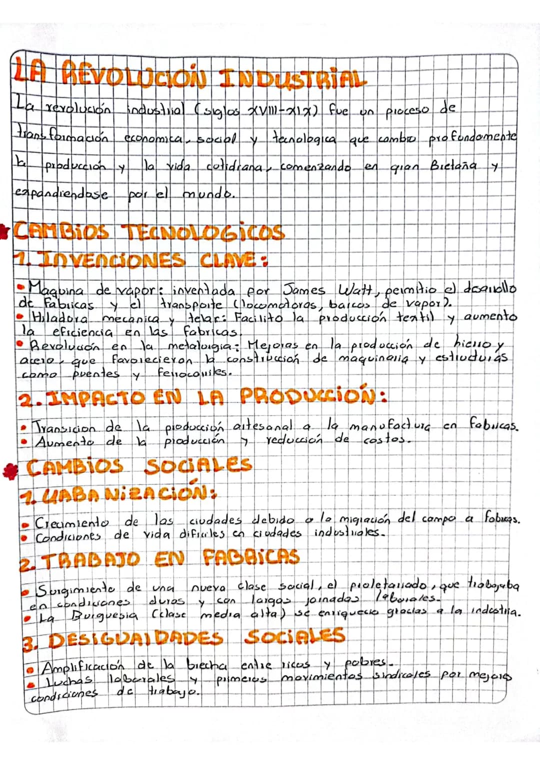 La revolución industrial