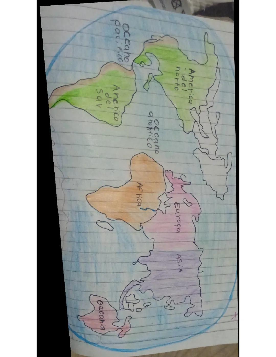 Explorando los continentes y sus partes