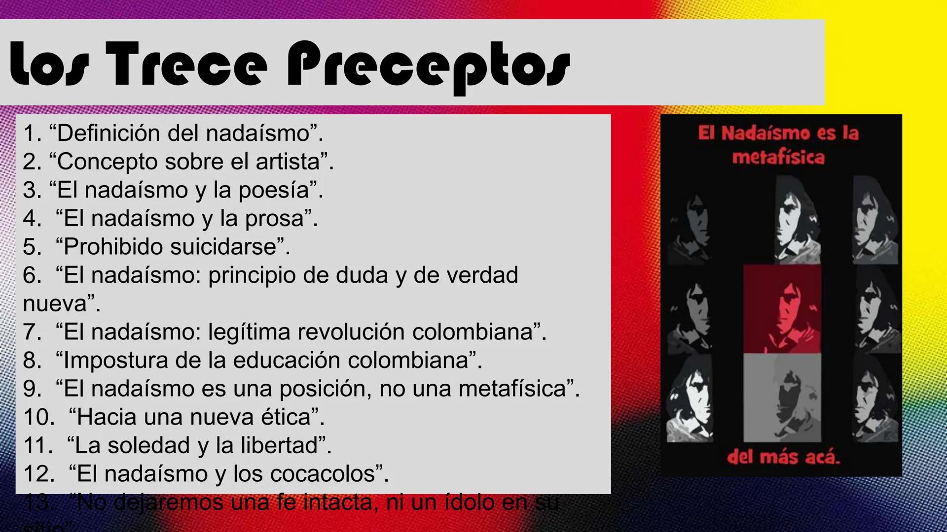 Abstracción irica
Nadaísmo
Dana Sofía Vanegas Ramírez
Laura Elizabeth Suarez Peña
Angie Nicoll Yate Ruge
Amanda Beatriz Pinto Sarmiento
Zhar
