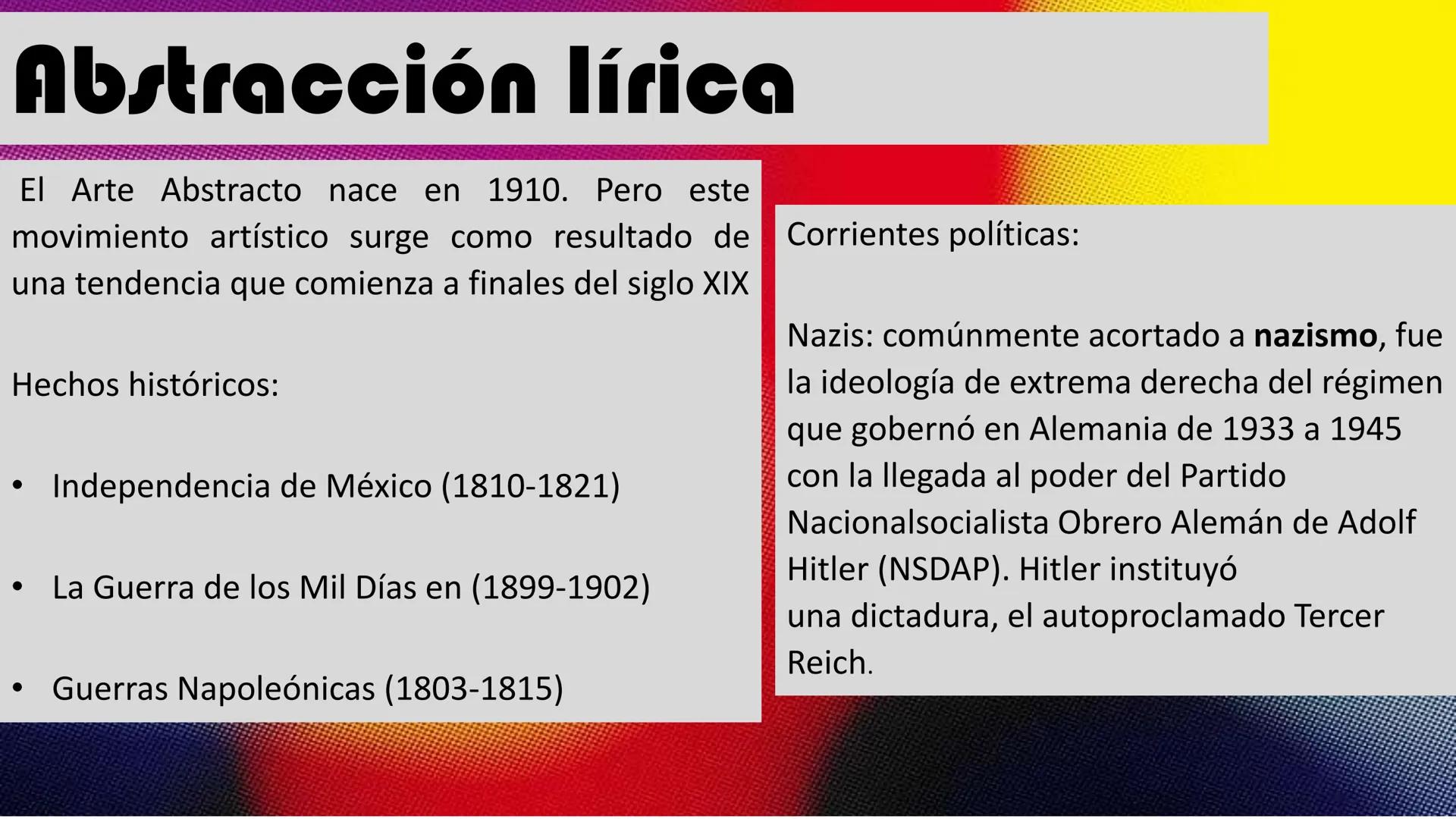 Abstracción irica
Nadaísmo
Dana Sofía Vanegas Ramírez
Laura Elizabeth Suarez Peña
Angie Nicoll Yate Ruge
Amanda Beatriz Pinto Sarmiento
Zhar