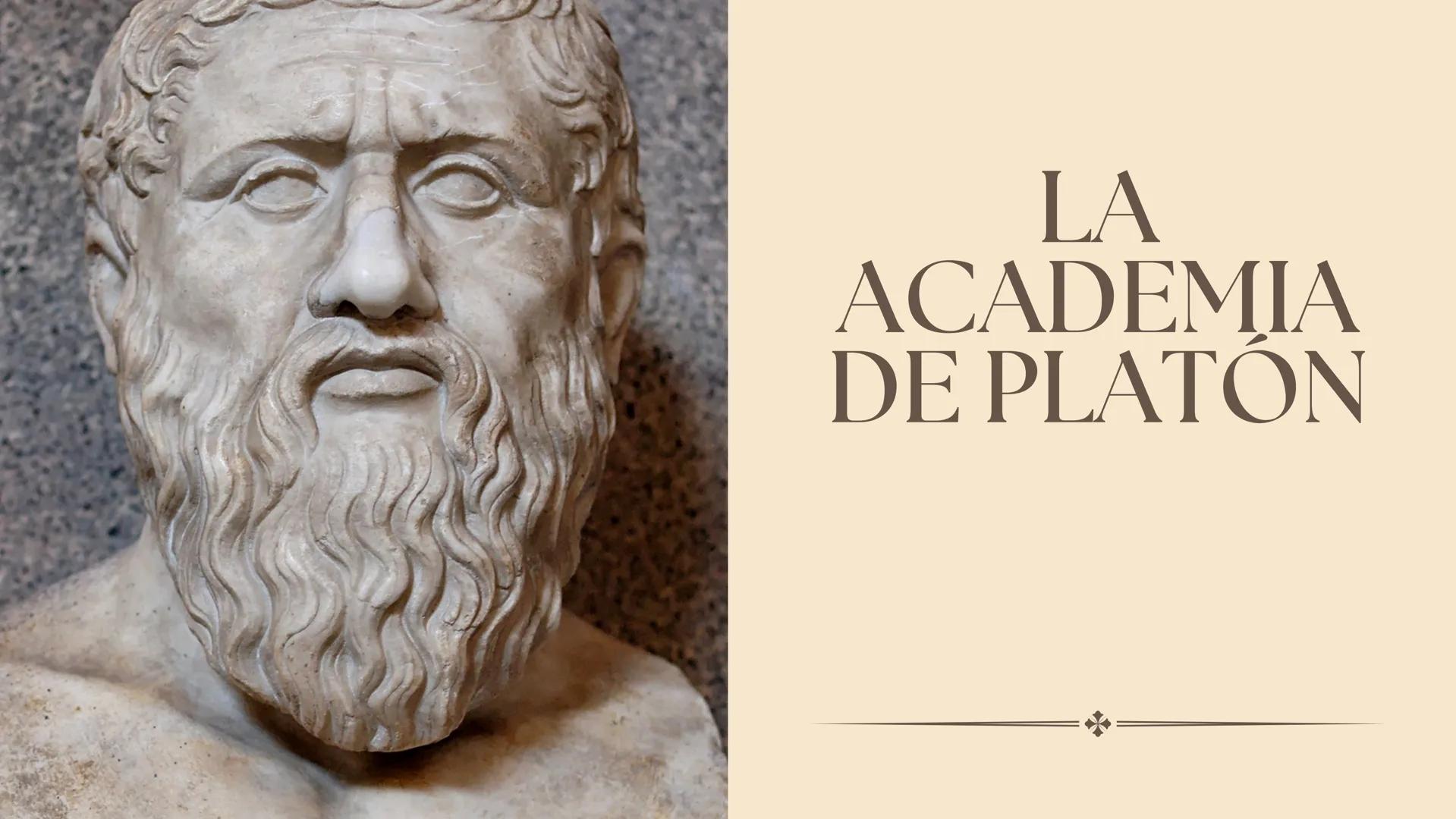 LA
ACADEMIA
DE PLATON ÍNDICE
1. ¿QUÉ ERA ACADEMO?.
2. LO QUE SE REFIERE A LA
HISTORIA DE LA ACADEMIA EN
GRECIA.
3. TEMAS QUE SE DABAN.
4. RE