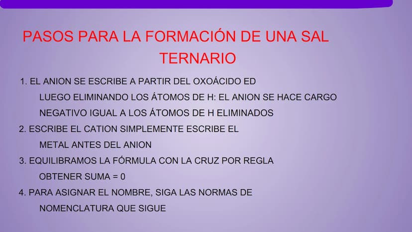 NOMENCLATURA
COMPUESTOS BINARIOS
DE OXIGENO
(nomenclatura tradicional) METAL + OXIGENO = ÓXIDO
Con número de oxidación: ÓXIDO.
...(nombre de