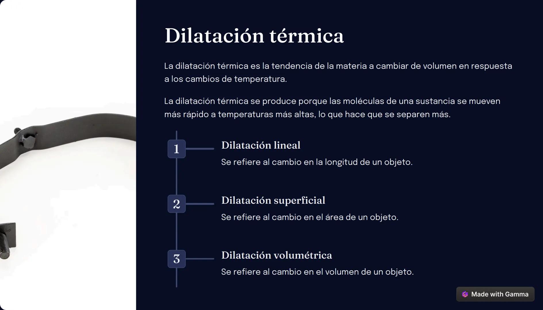 C
100
90
80
70
60
50
Temperatura y calor
La temperatura es una medida de la energía cinética promedio de las moléculas de
una sustancia.
El 