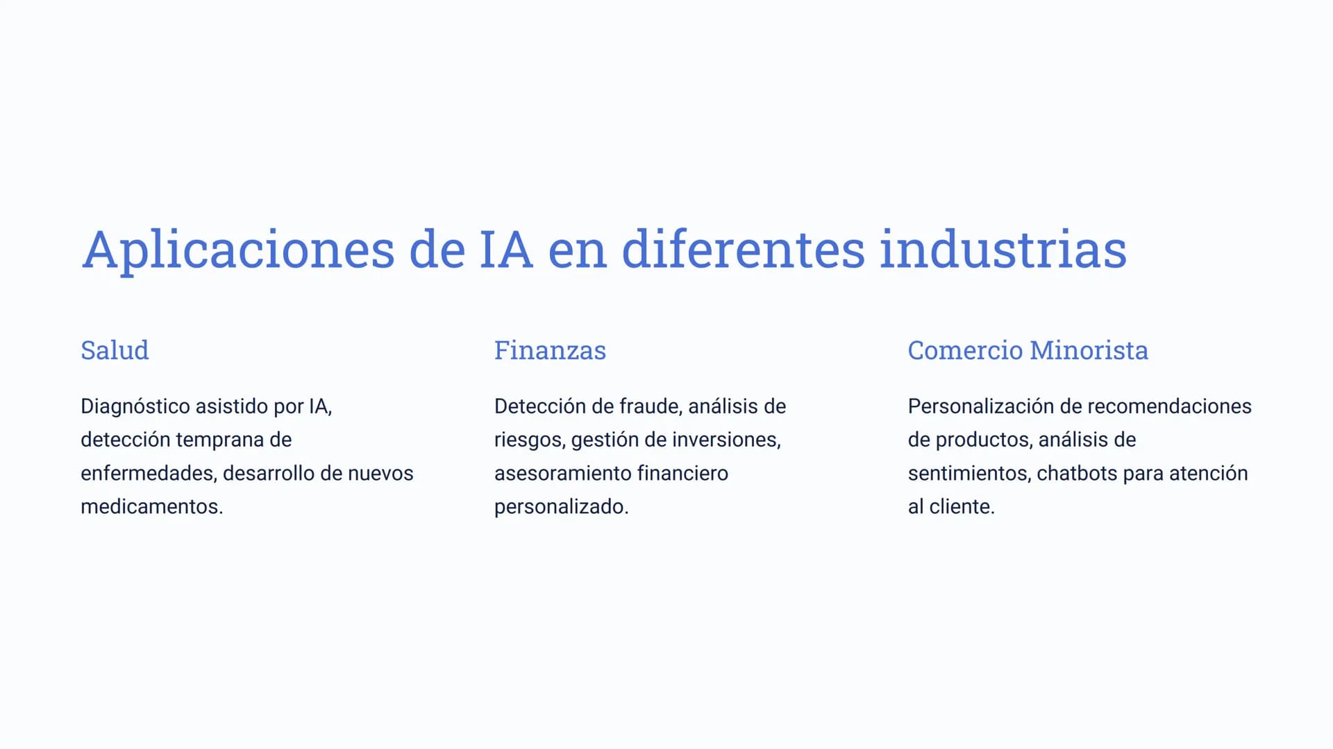 Inteligencia Artificial