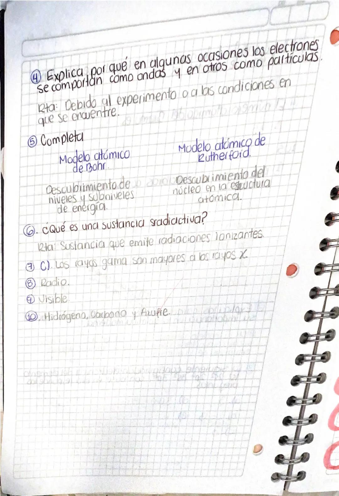 # Taller # 2.

① Elabora un mapa mental con las características de
los números cuánticos.

Número C. Magnético
(ml)
- Describe el número
de 