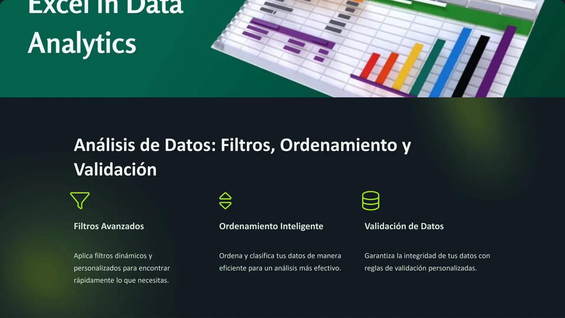 # Hojas de Cálculo

# Avanzadas

Domina las funciones y fórmulas avanzadas, crea macros potentes,
aprovecha las tablas dinámicas y realiza a