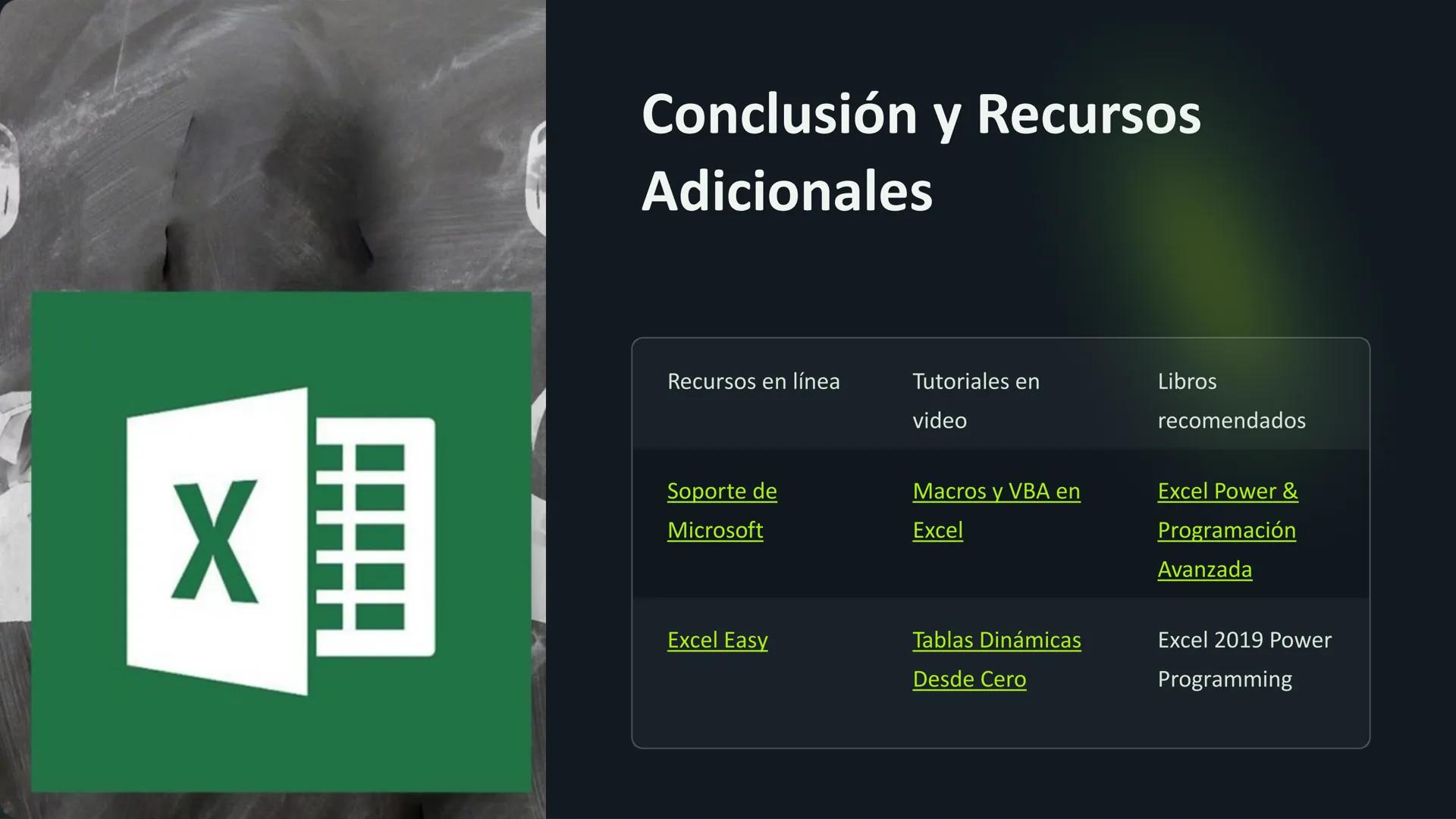 # Hojas de Cálculo

# Avanzadas

Domina las funciones y fórmulas avanzadas, crea macros potentes,
aprovecha las tablas dinámicas y realiza a