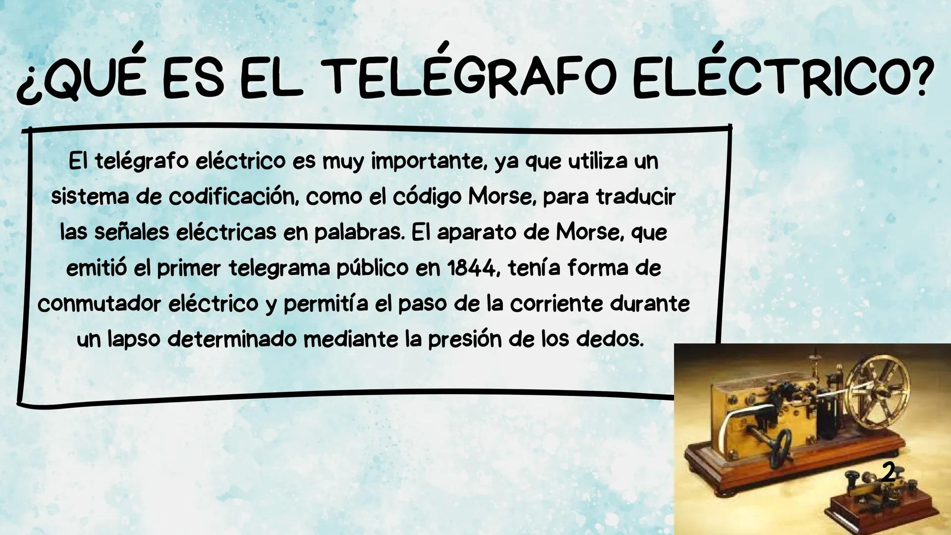 # REVOLUCIÓN
# INDUSTRIAL
## TELÉGRAFO
## ELÉCTRICO # ¿QUÉ ES EL TELÉGRAFO ELÉCTRICO?

El telégrafo eléctrico es muy importante, ya que util