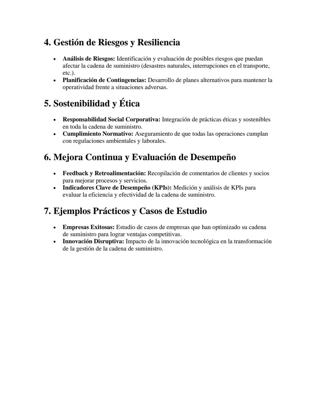 # Gestión de la Cadena de Suministro

APUNTES//

1. Definición y Importancia

- Definición: La gestión de la cadena de suministro (SCM, por 