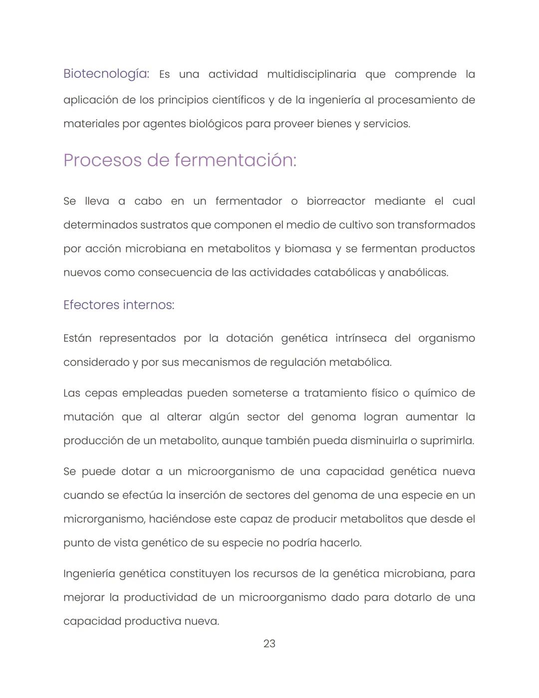 ## Ecología de los microorganismos

Ecología: Ciencia que explora las interacciones entre los organismos y su
ambiente vivo (biótico) y no b