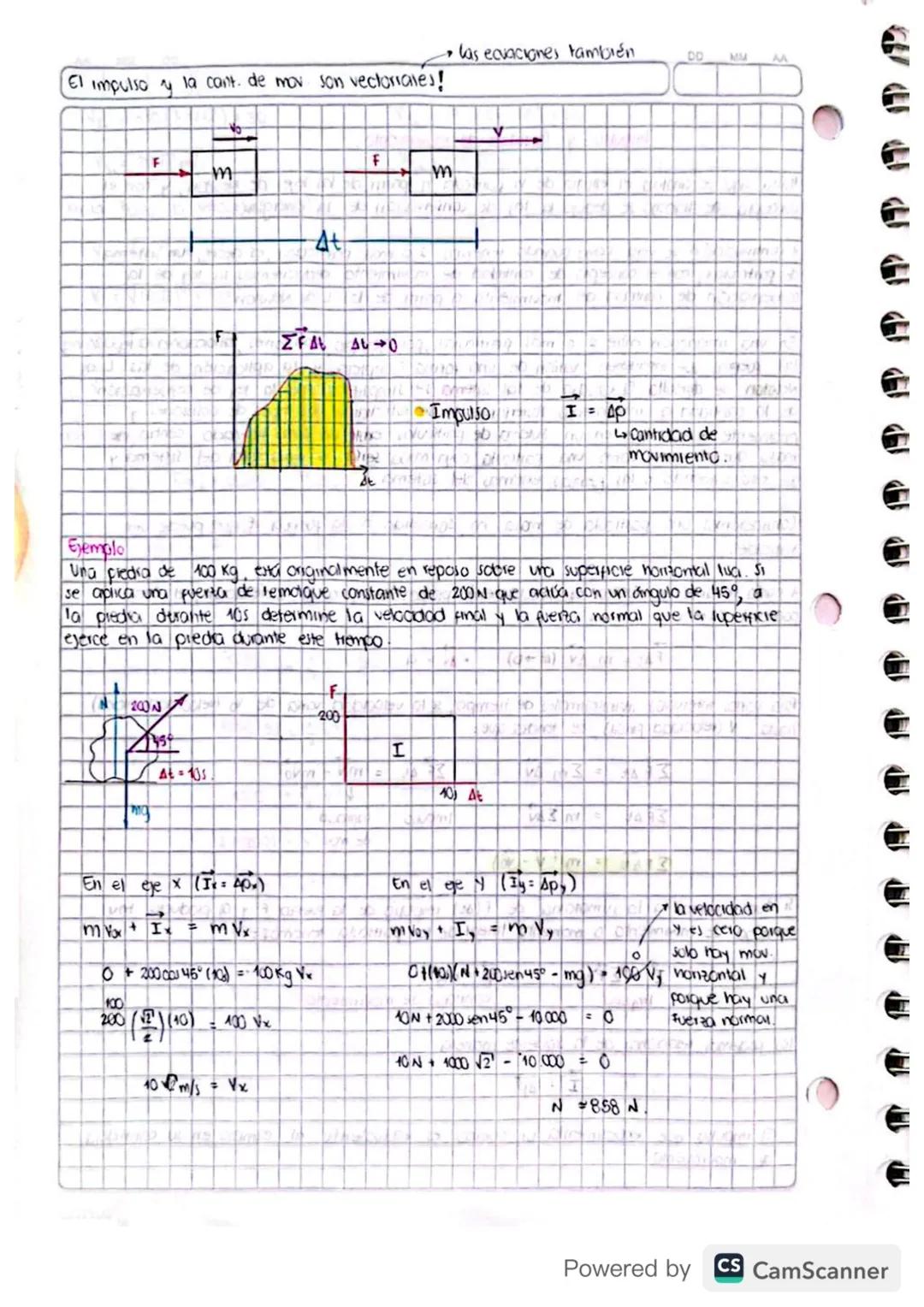 e
LI
ID
Em Em7 Ec₁ = 60₂
e= 1. se conserva la energía mecánica
Colvida
choque
Completamente elástico.
Impacto
En toda colisión
impacta
se co