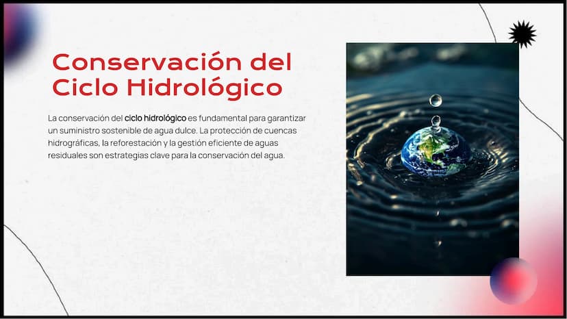 Proceso detallado del
Ciclo Del Agua:
Evaporación,
Condensación,
Precipitación e Infiltración Introducción al Ciclo Hidrológico
El ciclo hid