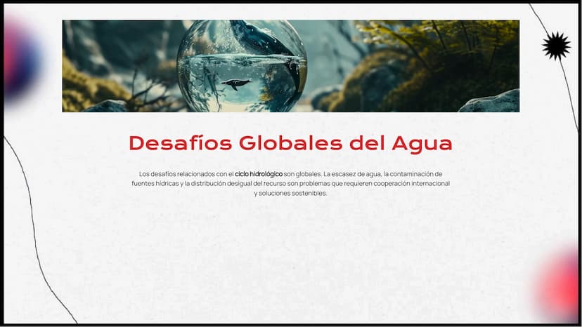 Proceso detallado del
Ciclo Del Agua:
Evaporación,
Condensación,
Precipitación e Infiltración Introducción al Ciclo Hidrológico
El ciclo hid