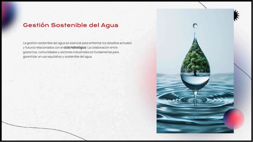 Proceso detallado del
Ciclo Del Agua:
Evaporación,
Condensación,
Precipitación e Infiltración Introducción al Ciclo Hidrológico
El ciclo hid