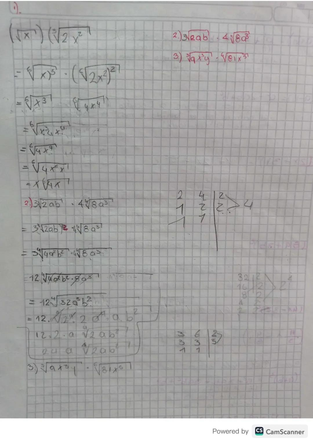 5) 2√3 - √6+ √5) (√3 +√6+ 3√5)
29+2√8 46 √15 -√18 - √361 - 3√30 + √15 + √ √30+325
23+218 +6√157 - √18-6-3√301 + √15 + √√30 +3.5
6+218 +6115-