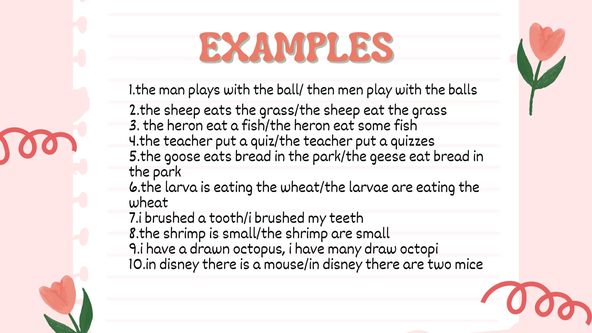 Nouns
Julieth Ximena Doncel Torres 11-1 MAIN OBJETIVE
the main objective of the text is to
demonstrate regular and irregular nouns,
to show 