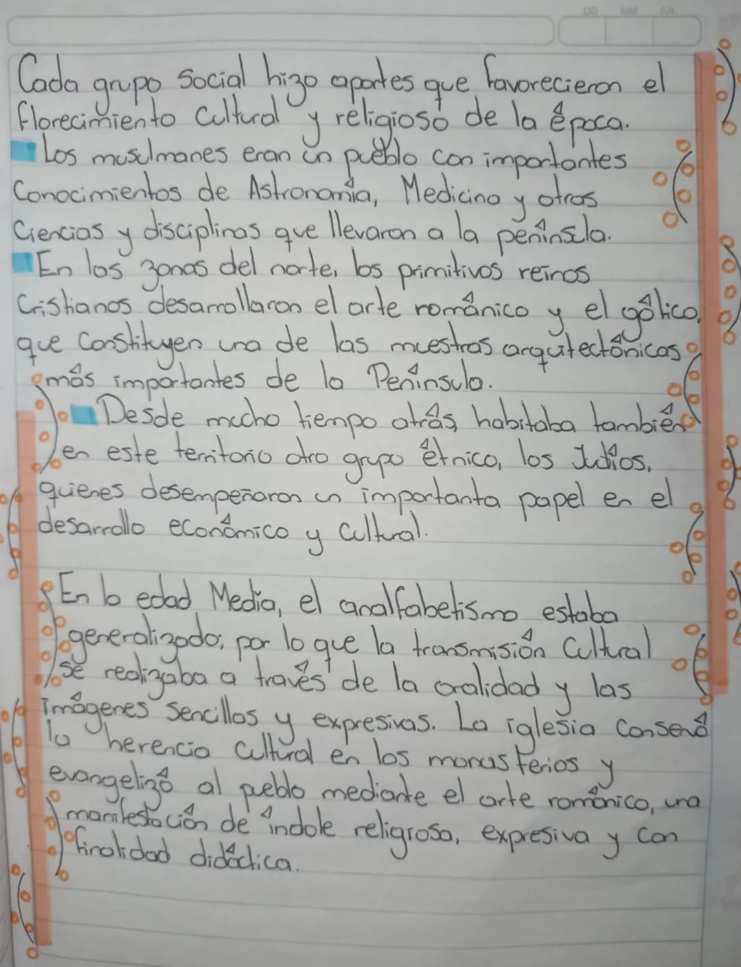 To religion cy lo Sociedad)
En la peninsula Ibérica regia la teoria
los
पु
que
tenan
teocentrico: Se consideraba a Dios como centrelo
del un