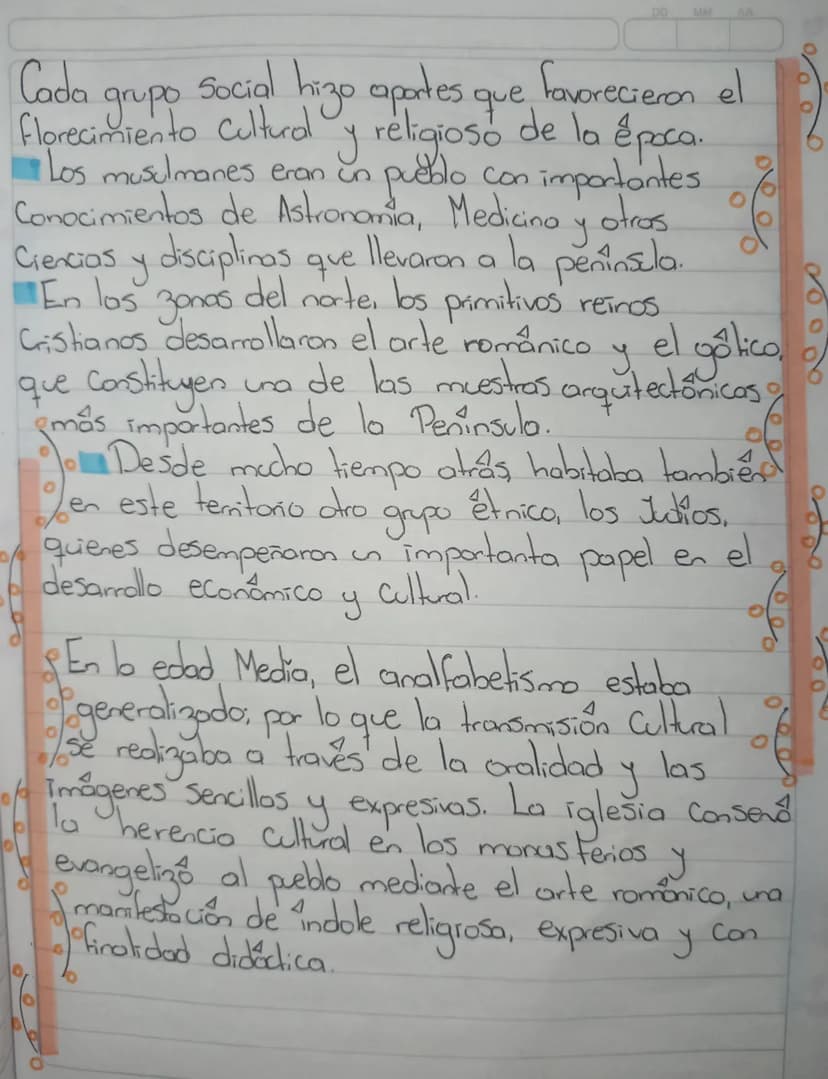 To religion cy lo Sociedad)
En la peninsula Ibérica regia la teoria
los
पु
que
tenan
teocentrico: Se consideraba a Dios como centrelo
del un