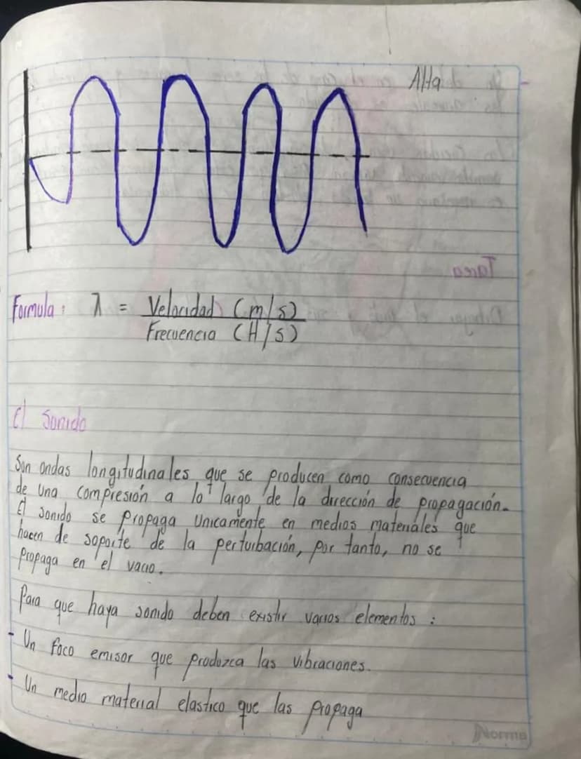 2023
09 -
11
Ondas
Y
Jonida
Se pueden considerar
que
existen andas unidimensionales y dimensionales
tridimensionales Según el número de dire