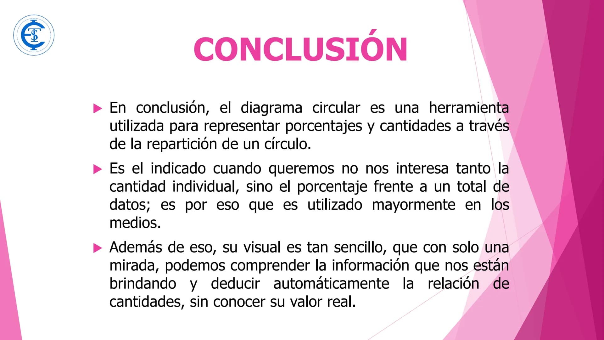 DIAGRAMA CIRCULAR DIAGRAMA CIRCULAR
"Un gráfico circular es una representación en una dimensión utilizada para
percibir de una forma más ráp