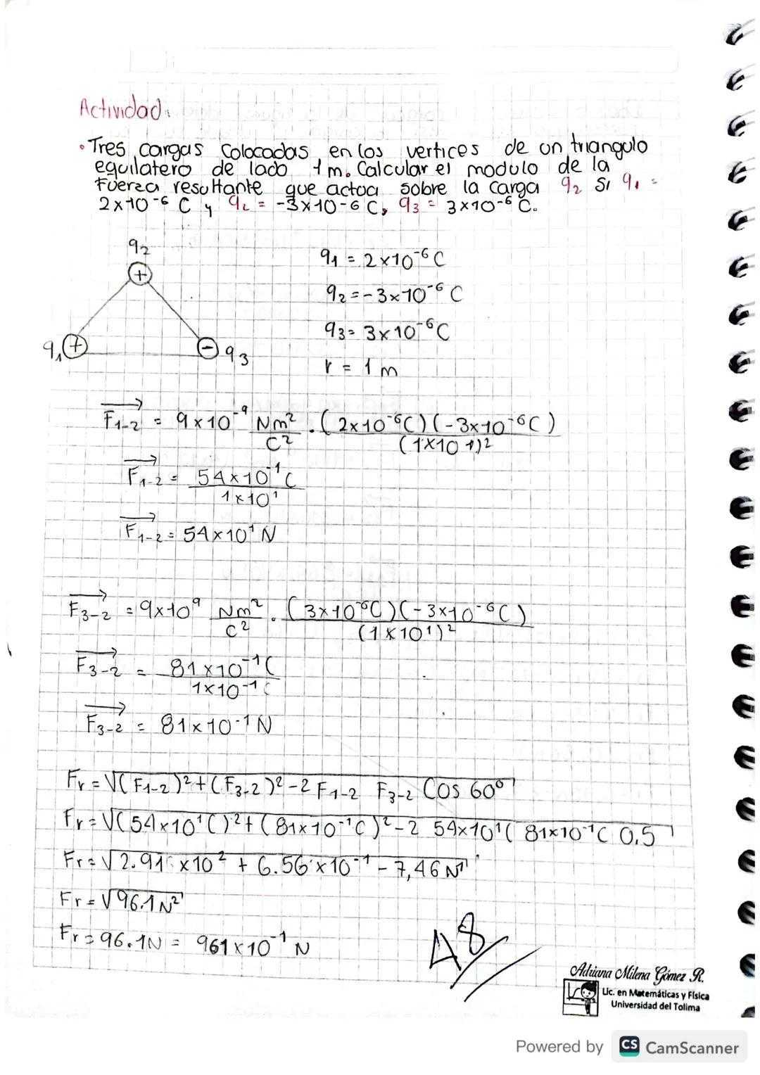 VELECTROSTATICA
Es la parte de la Fisica que estudia los Fenomenos
asociados a las cargas electricas.
en reposo
•Electricidad: Es el conjunt