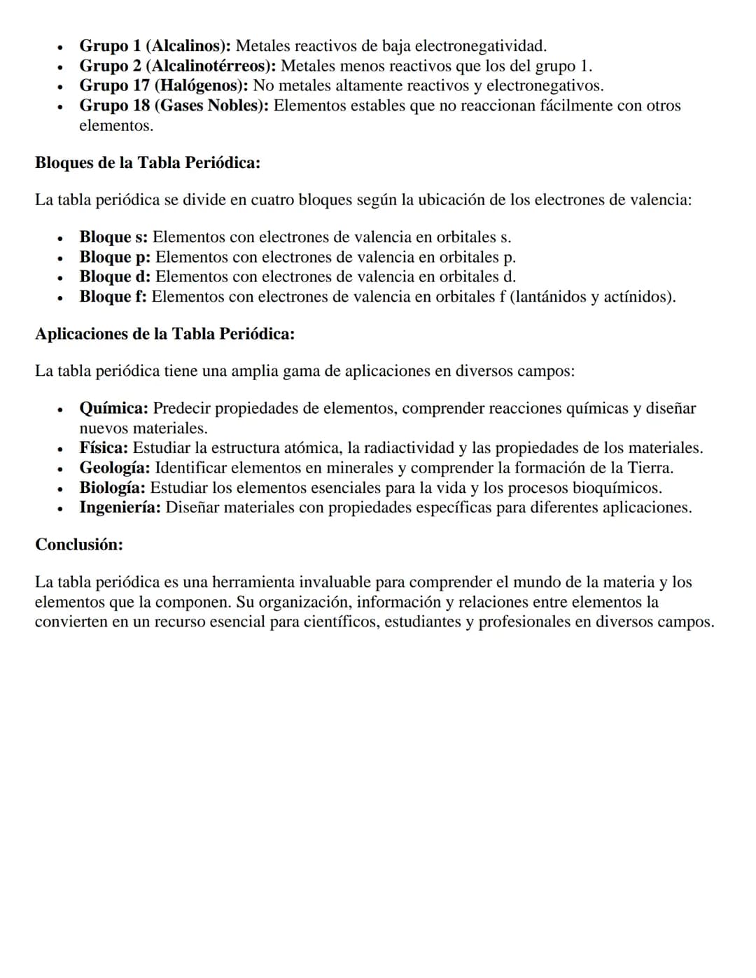 La Tabla Periódica: Un Mapa del Universo
Atómico
La tabla periódica es una herramienta fundamental para los químicos y científicos de todo e